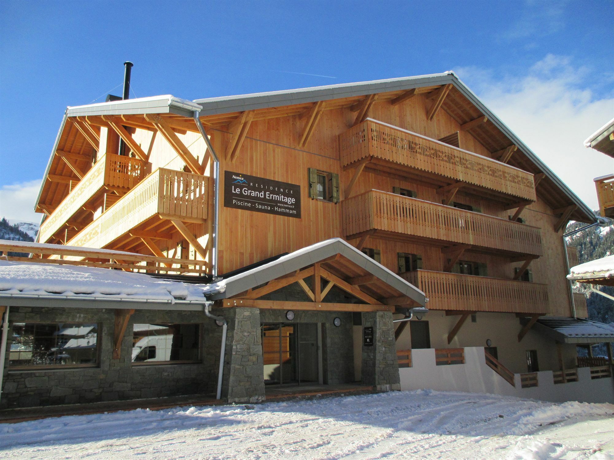 Residence Nemea Le Grand Ermitage Chatel Ngoại thất bức ảnh